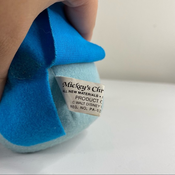 Vintage Disney Mickey's Christmas Carol Goofy Plush 1984 - Picture 7 of 8